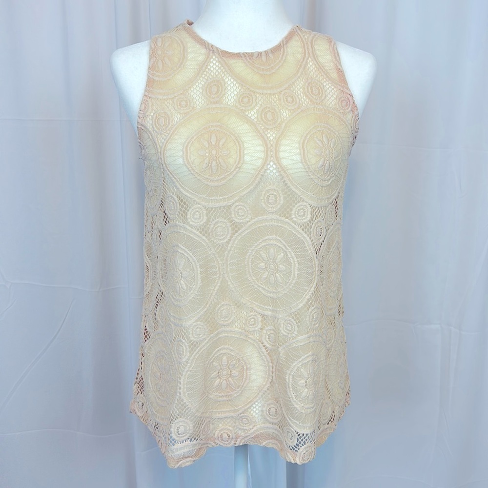 Dressy Lace Tank Top